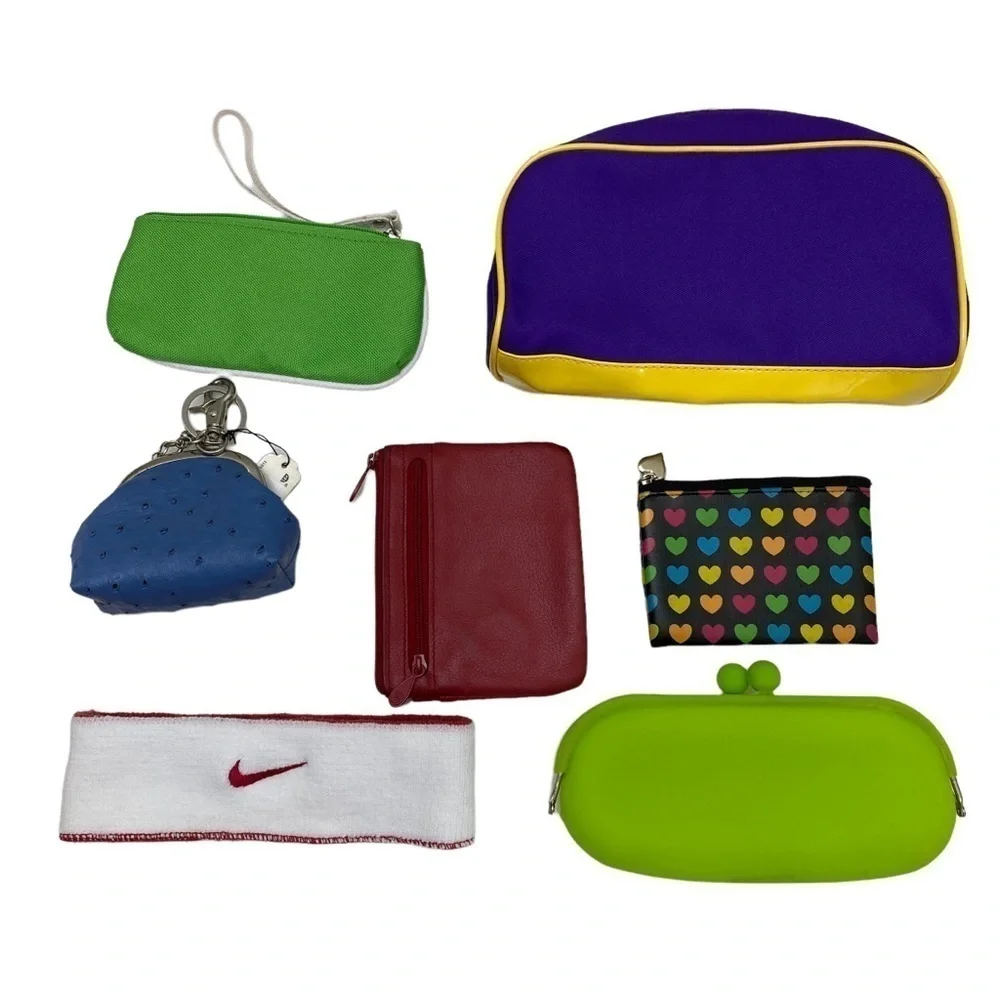 Accessories Bundle 🛍️ Cosmetic Bags, Cases and Accessories-Bright and Fun!